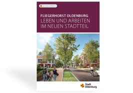 Titelseite Sonderheft Leben & Arbeiten - Der neue Stadtteil Fliegerhorst. Quelle: Machleidt GmbH/Jens Gehrcken