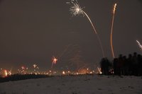 Feuerwerk am Utieck