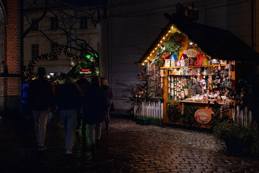 Blick in den Kirchgang beim Lamberti-Markt 2023. Foto: Sascha Stüber
