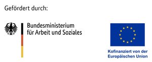 Förderlogo des Bundesministeriums für Arbeit und Soziales und des Europäischen Sozialfonds Plus