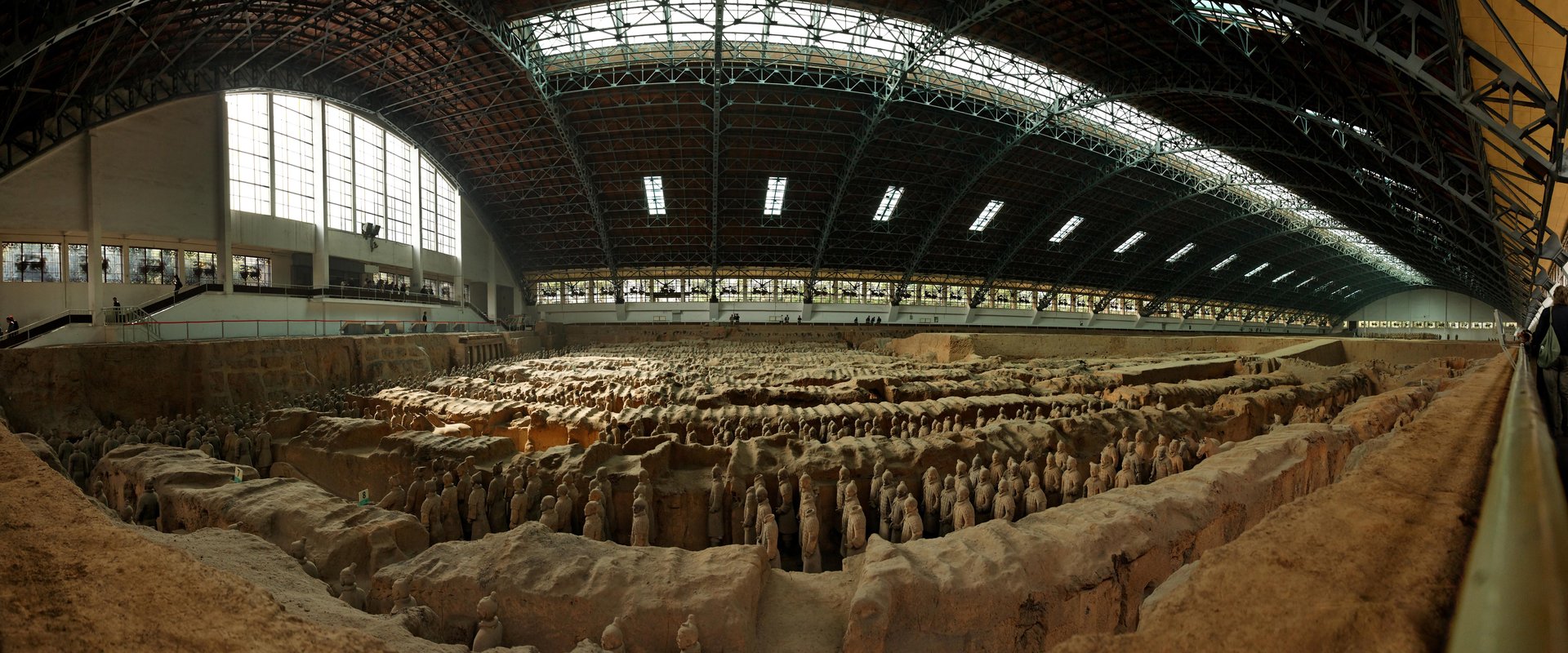 Terrakotta Armee in Xi'an. @Stadt Xi'an