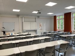 Klassenraum Altes Gymnasium Sanierung 2019. Foto: Stadt Oldenburg.