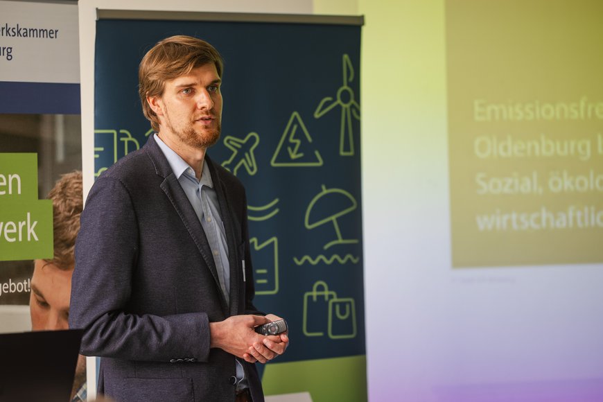 Christian Haupt-Lengert von der Wirtschaftsförderung. Foto: Berca Foto & Video