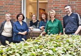 Das Team der Gemeinwesenarbeit Bloherfelde. Foto: Gerlinde Dominimghaus