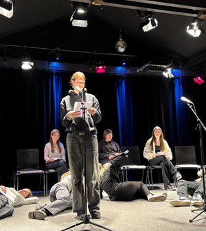 Szenische Lesung. Foto: Gertrud Wiele