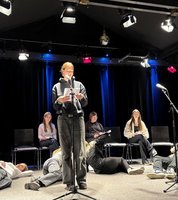 Szenische Lesung. Foto: Gertrud Wiele