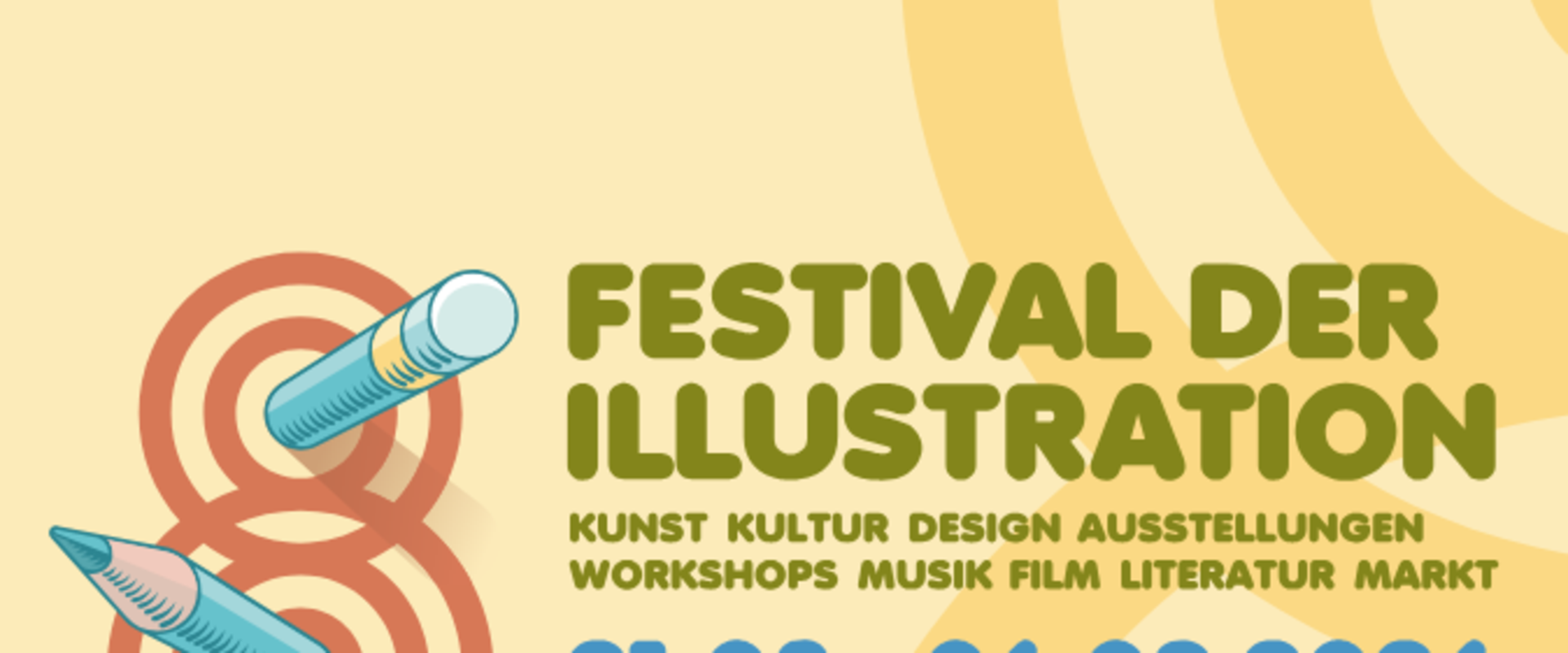 Titelblatt des Festival-Programms. Grafik: Illustratoren Oldenburg e.V.