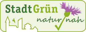 Label StadtGrün naturnah. Quelle: Kommunen für biologische Vielfalt e.V. Label StadtGrün naturnah. Quelle: Kommunen für biologische Vielfalt e.V.