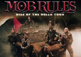 Das Plakat zum Konzert der Band Mob Rules. Bild: Mob Rules