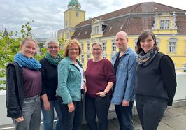 Von links nach rechts: Mira Ibanek, Renate Vossler, Claudia Triebe, Bianca Herzog, Sören Koselitz, Wiebke Oncken. Foto: Stadt Oldenburg