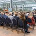 Vorschau: Dr. Arne Aarnink beginnt mit seiner Keynote. Foto: Imke Folkerts