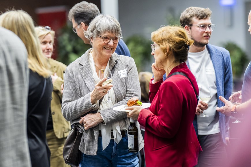 Imke Folkerts Neue Kontakte werden geknüpft oder vertieft. Foto: Imke Folkerts