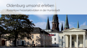 Broschüre Oldenburg umsonst erleben. Foto: Stadt Oldenburg