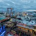 Vorschau: Blick aus dem Riesenrad über den Kramermarkt 2024. Foto: Sascha  Stüber