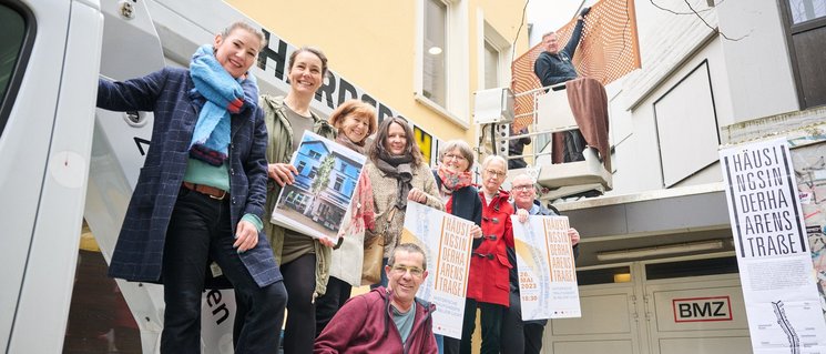 Beteiligte beim Projekt Häusings in der Haarenstraße. Foto: Foto- und Bilderwerk