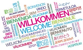 Willkommen in verschiedenen Sprachen. Foto: morganimation/Adobe Stock
