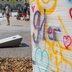 Vorschau: Sicht auf die neue Freizeitfläche mit Graffiti-Wand. Foto: Sascha Stüber