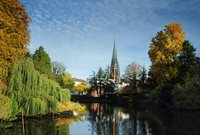Schlossgarten im Herbst. Foto: Hans-Jürgen Zietz