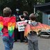 Vorschau: Darth Vader steht Rede und Antwort. Die Engel hören kritisch zu. Foto: Sonja Deuling