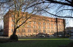 Das Studentenwohnheim in der ehemaligen Infanteriekaserne am Pferdemarkt. Foto: Stadt Oldenburg Das Studentenwohnheim in der ehemaligen Infanteriekaserne am Pferdemarkt. Foto: Stadt Oldenburg