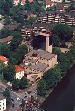 Luftbild des Niedersächsischen Landesarchivs, Abteilung Oldenburg. Foto: Stadtarchiv Oldenburg