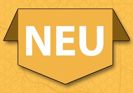 Schriftzug "NEU". Bild: Stadt Oldenburg