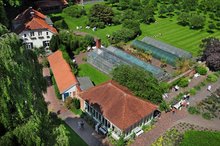 Der Oldenburger Schlossgarten aus der Vogelperspektive. Foto: Hans-Jürgen Zietz. Der Oldenburger Schlossgarten aus der Vogelperspektive. Foto: Hans-Jürgen Zietz.