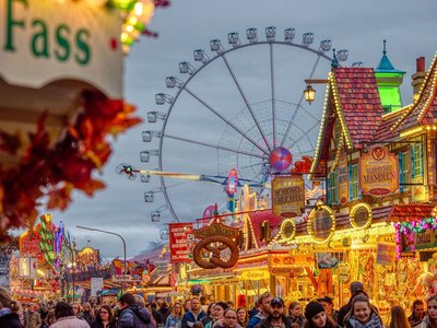 Blick über den Kramermarkt 2019. Foto: Sascha Stüber