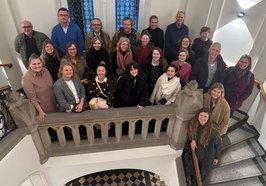 Die Teilnehmerinnen und Teilnehmer des „Speak Up!“-Treffens in Oldenburg tauschten sich darüber aus, wie effektive Bürgerbeteiligung gelingen kann. Foto: Stadt Oldenburg 