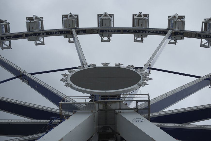 Das Riesenrad auf dem Kramermarkt am 22. September 2025. Foto: Sascha Stüber