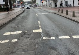 Blick auf die Hauptstraße. Foto: Stadt Oldenburg