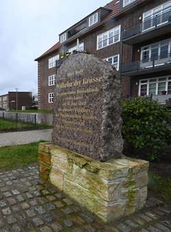 Der Gedenkstein zu Kaiser Wilhelm I. Foto: Stadt Oldenburg Der Gedenkstein zu Kaiser Wilhelm I. Foto: Stadt Oldenburg