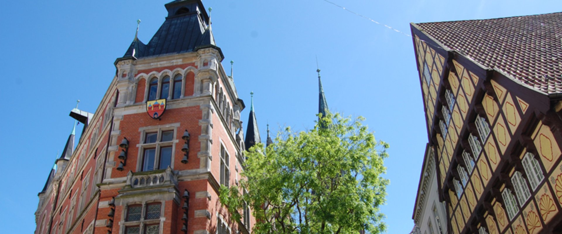 Altes Rathaus und Degodehaus. Foto: Stadt Oldenburg
