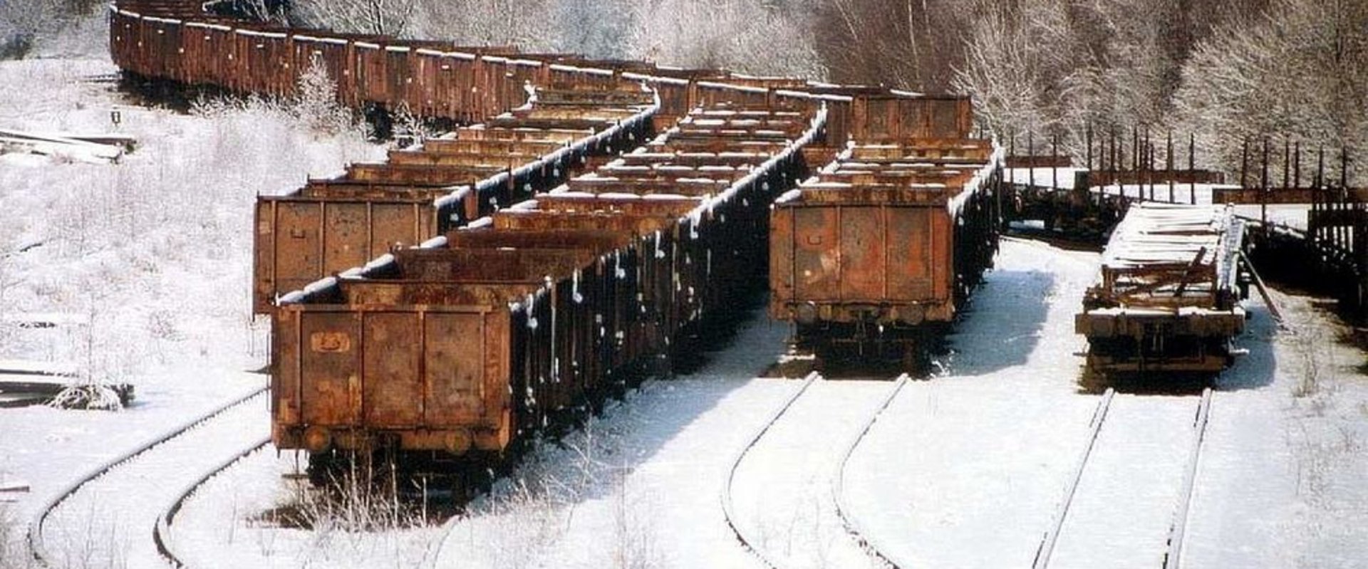 Verschiebebahnhof im Winter. Foto: Oldenburger Fotoamateure