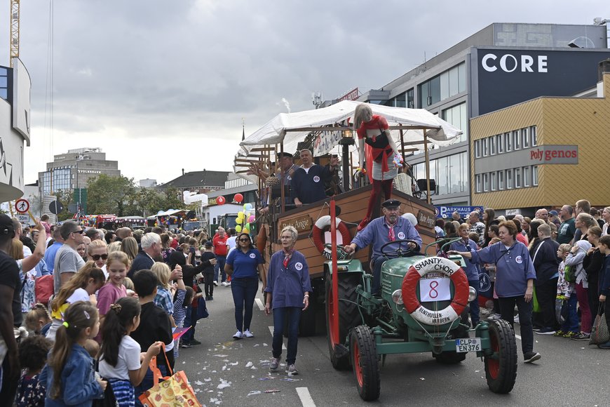 Beitrag zum Kramermarktsumzug. Foto: Sascha Stüber