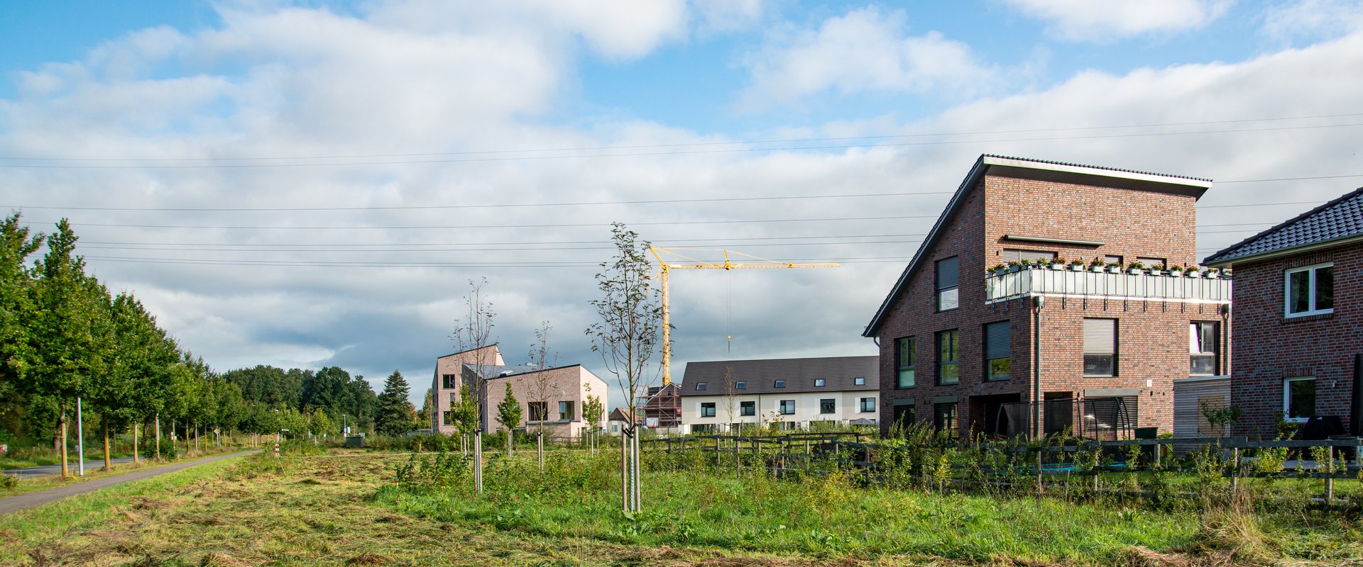 Haus im Baugebiet Am Bahndamm. Foto: Mittwollen und Gradetchliev