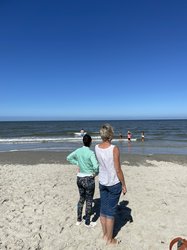 Ausflug zum Strand von Norderney. Foto: Stadt Oldenburg