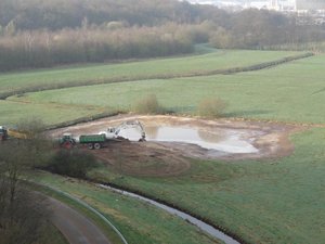 Anlage einer Blänke. Foto: Stadt Oldenburg