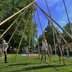 Vorschau: Das Gestänge wird aufgebaut. Foto: Werner Ufferhardt.
