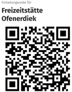QR-Code Freizeitstätte Ofenerdiek. Foto: Stadt Oldenburg