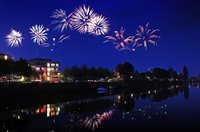Abschlussfeuerwerk Kramermarkt 2014. Foto: Hans-Jürgen Zietz
