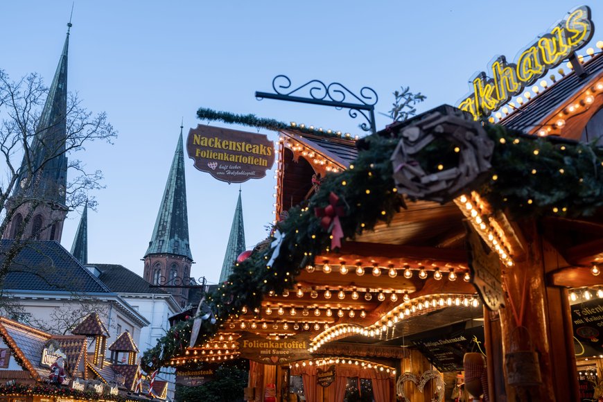 Das Steakhaus auf dem Lamberti-Markt 2022. Foto: Sascha Stüber
