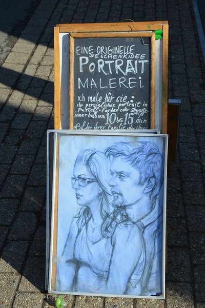 Portrait-Malerei. Foto: Stadt Oldenburg