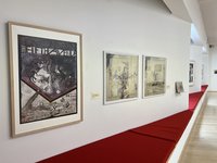 Dauerausstellung mit Janssens Plakatkunst im Horst-Janssen-Museum. Foto: Horst-Janssen-Museum Dauerausstellung mit Janssens Plakatkunst im Horst-Janssen-Museum. Foto: Horst-Janssen-Museum