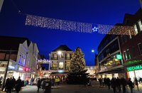 Weihnachtsbeleuchtung Innenstadt. Foto: Hans-Jürgen Zietz
