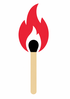 Das Logo der Ehrenamtsmesse 2026, ein Streichholz. Grafik: Gerlinde Domininghaus Das Logo der Ehrenamtsmesse 2026, ein Streichholz. Grafik: Gerlinde Domininghaus