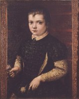 Abbildung des Bildes „Portrait eines Knaben“ (von kurz nach 1541) von Francesco Salviati, Quelle: Landesmuseum Kunst & Kultur Oldenburg