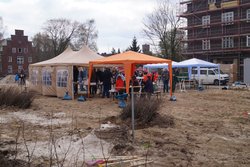 Stärkung nach getaner Arbeit. Foto: Stadt Oldenburg Stärkung nach getaner Arbeit. Foto: Stadt Oldenburg
