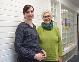 Wiebke Oncken (links) und Renate Vossler (rechts). Foto: Stadt Oldenburg