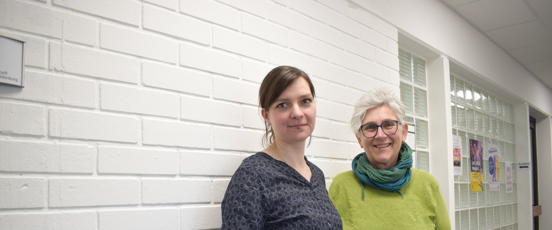 Wiebke Oncken (links) und Renate Vossler (rechts). Foto: Stadt Oldenburg